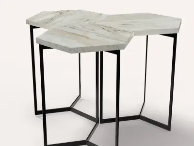 Table Modern - UE4 Low-poly 3D model