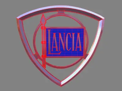 Lancia Logo 3D model