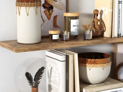 Decorative set 05 3D model