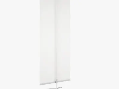 Banner Stand Easy Flex 3D Model 3D model