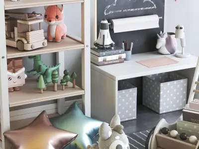 Toys for the nursery 3D model