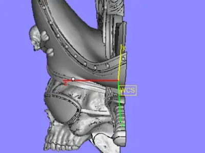 Pirate Skull 3D print model
