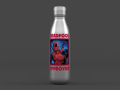 Water Bottle 3D model