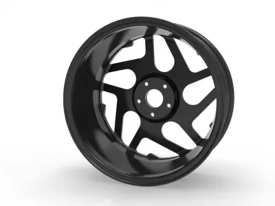 car rim design 3D print model