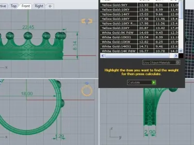 ring corona 3D print model