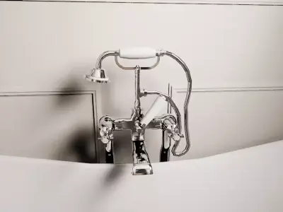 Bath Taps 3D model