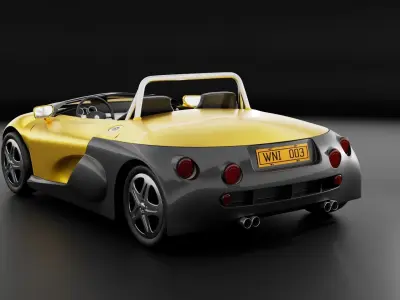 Renault spider  3D model