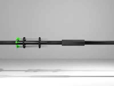 Blowgun - Modern 3D model