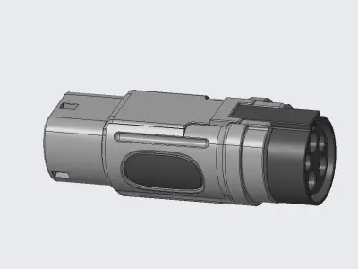 Charging pile adapter 3D print model