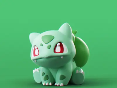 Pokemon - Starters 3D Model Collection