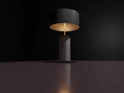 Lamp lighting Free 3D model