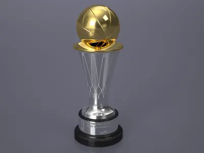 NBA Finals MVP trophy 3D model
