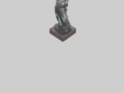The Unchained Woman statue model 3D model