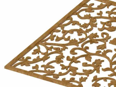 Decorative panel STL 3D model 53