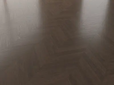 Parquet Oak Lawson Brushed set 1 3D model