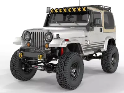 1980 Jeep CJ5 Expedition Edition 3D model