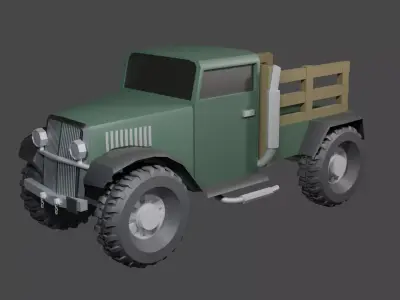 draftpunk wagon Free 3D model