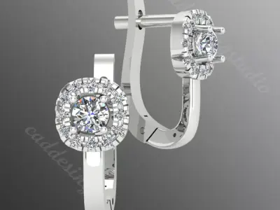 Earrings od87 3D print model
