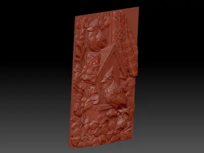 The Red Cardinal 3D print model