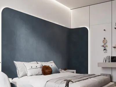  Kids Bedroom Design 3D model