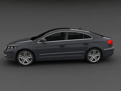 Volkswagen CC 2013 3D model