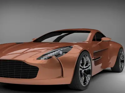 Aston Martin One-77 3D model