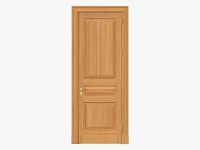 Door classic 09 3D model