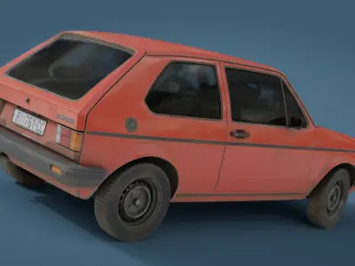 Volkswagen Golf I  3D model