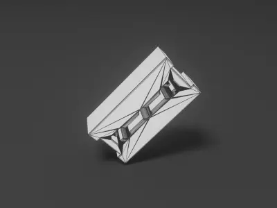 Split Tool Low-poly 3D model