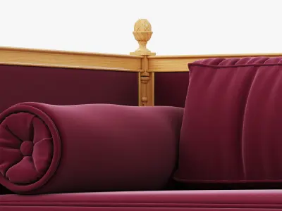 Brabbu Malkiy Sofa 3D model