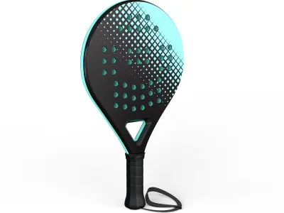 Padel Tennis Racket  3D model