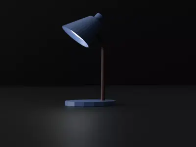 Desk Lamp 3D model