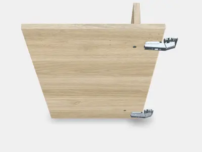 ENHET Corner panel 1 Low-poly 3D model