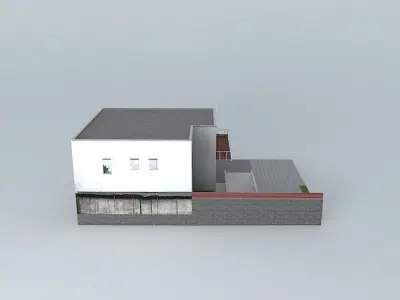 Riga Čaka iela 149 shop Burusports sports and tourism goods Free 3D model