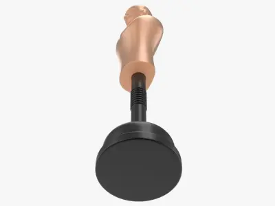 Punching Dummy 3D model