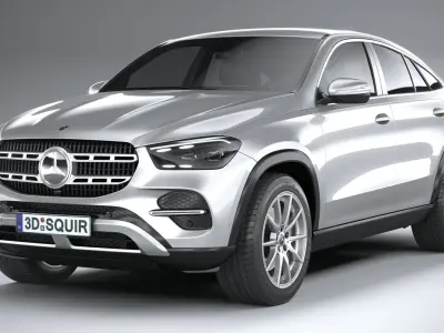 Mercedes-Benz GLE Coupe Basic 2024 3D model