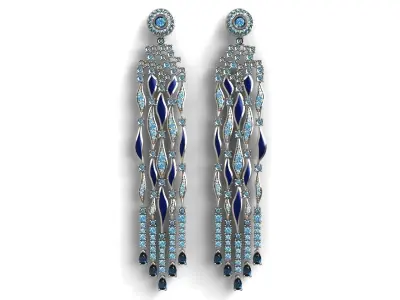  earring Niagara N - 212 3D print model