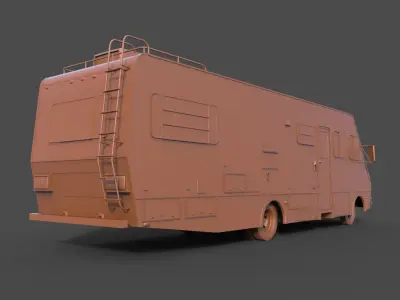 Fleetwood Bounder 1986 3D print model