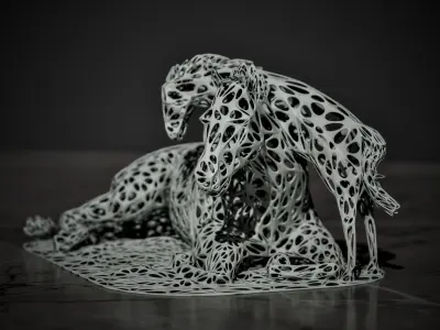 Horse 3D print model