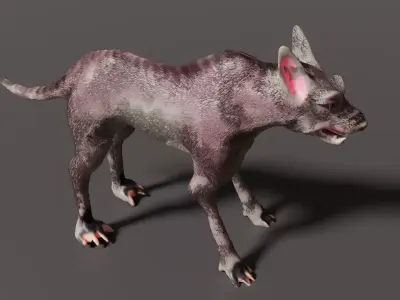 hound wolf 3D model