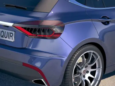 Generic Hatchback 2019 3D model