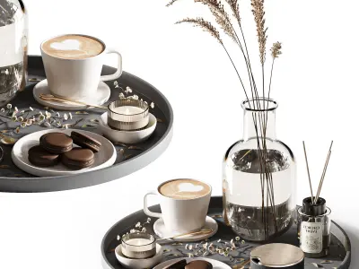 Decorative set22 3D model