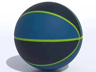 Wilson Minnesota Timberwolves Basketball 3D model