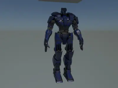 Robot 3D model 5