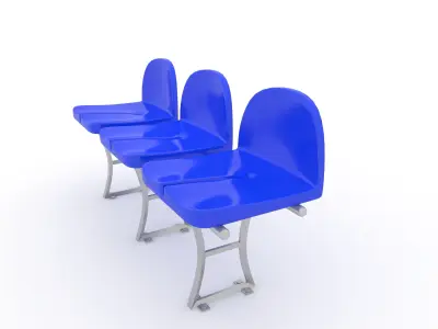 Stadium Seats 13 3D model