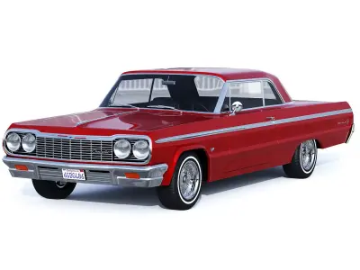 Chevrolet Impala SS 1964 3D model purchase