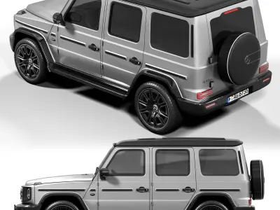 Mercedes Benz G580 with EQ Technology 3D model