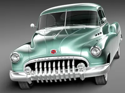 Buick Sedanette 1950 3D model