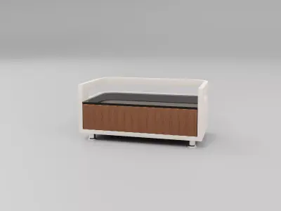 Elegant Side Table V1 3D model