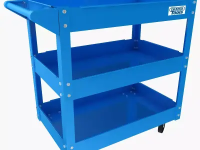 Tool Trolley Low-poly 3D model